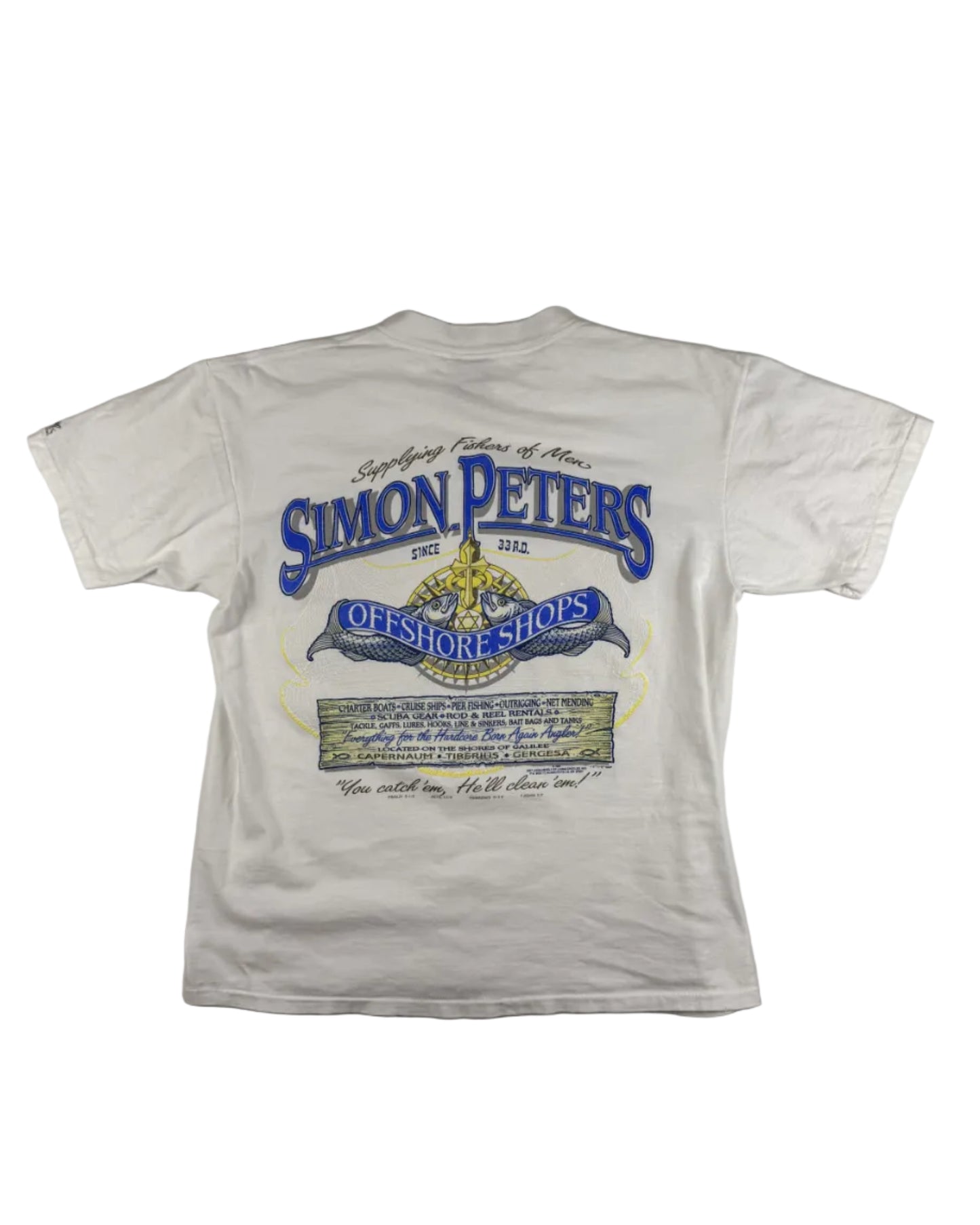 SIMON PETERS 90´S T-SHIRT (L, FITS S BOXY)