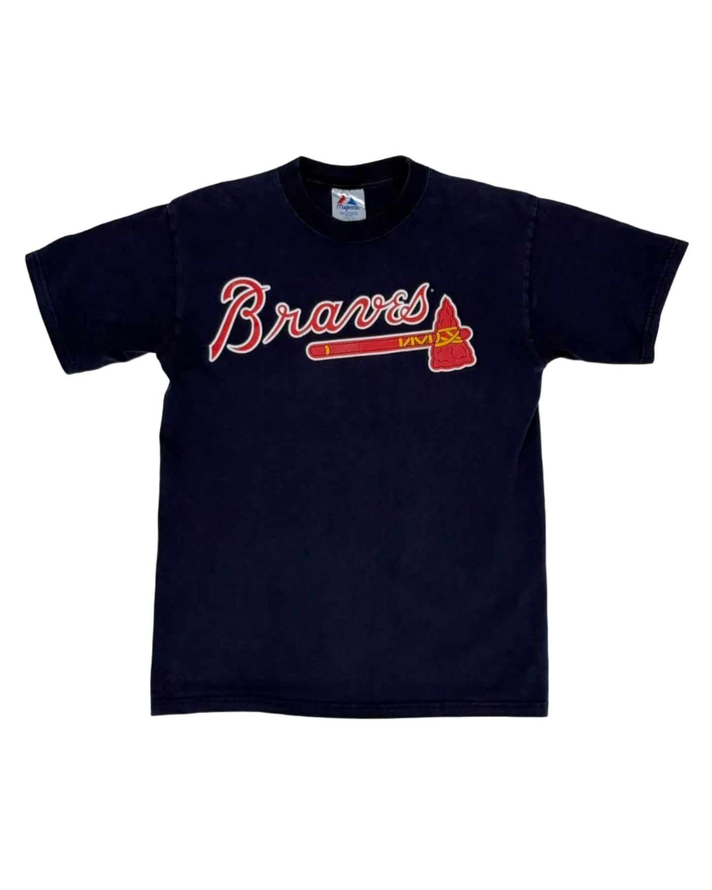 ATLANTA BRAVES T-SHIRT (L, FITS S)