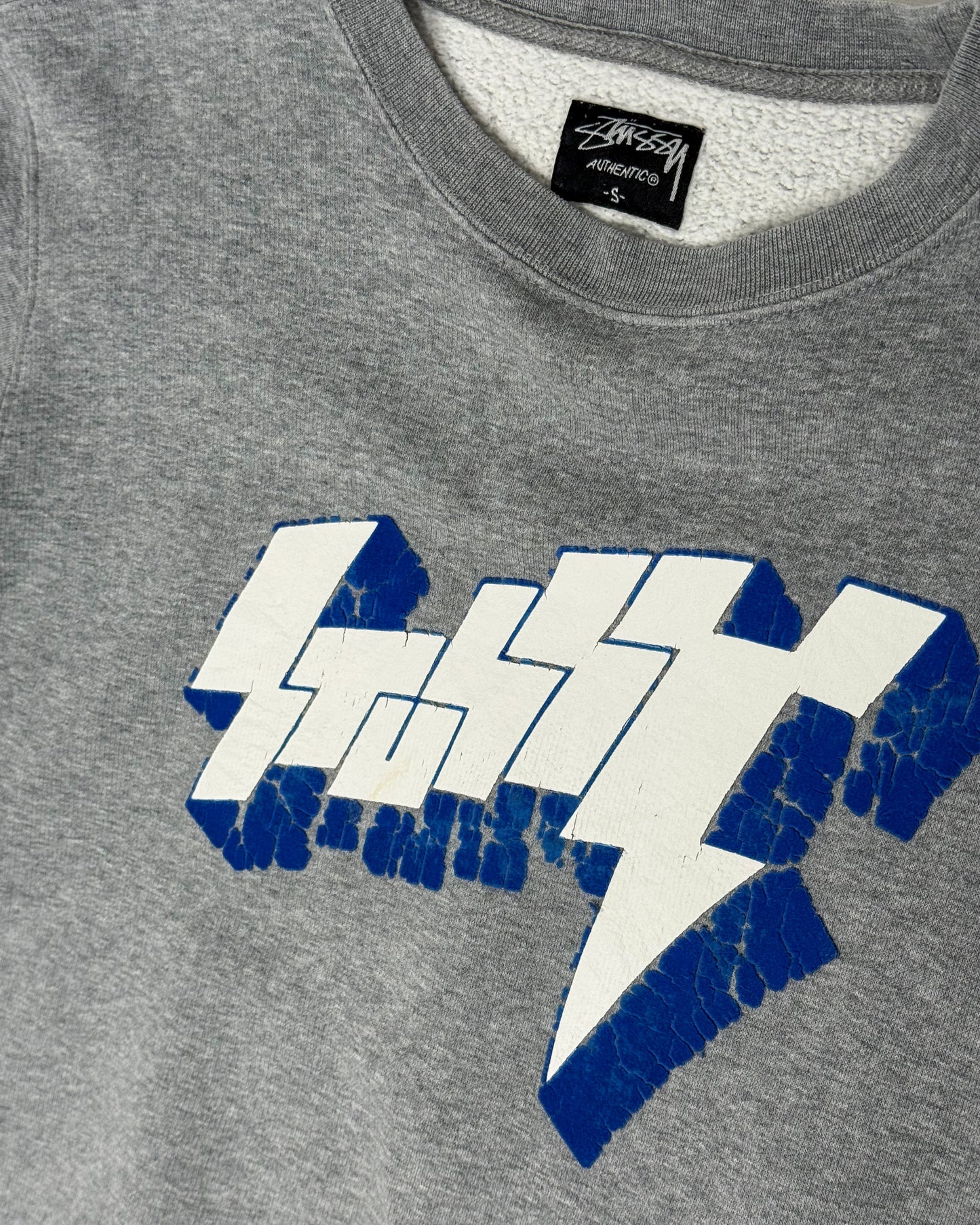 STÜSSY 90`s RETRO SWEATER (S)
