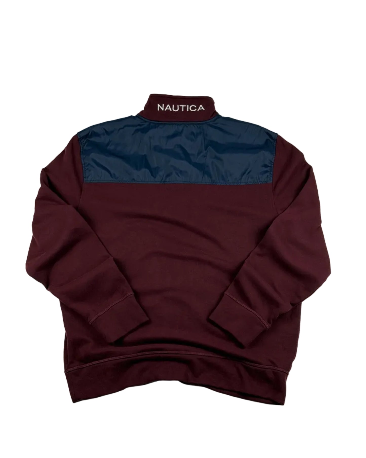 NAUTICA QUARTER ZIP SWEATER (XL)