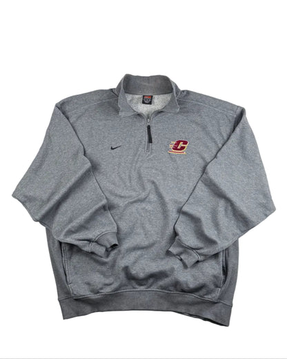 NIKE QUARTER ZIP - CENTRAL MICHIGAN UNIVERSITY (XL, FITS XXL)